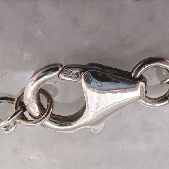 SWAROVSKI Crystal White Pearl Sterling Silver Necklace and Dangle … - Picture 7 of 12